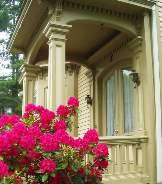 front door at milton avenue